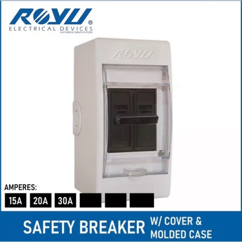 Royu Aircon Circuit Breaker with Cover & Universal Aircon Outlet ...