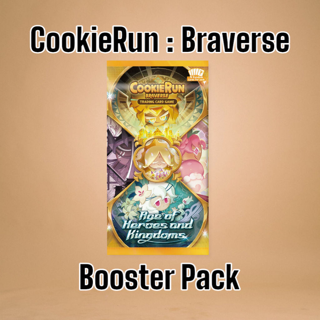 cookierun braverse booster box COOKIERUN BRAVERSE TCG BOOSTER BOX | CookieRun Braverse TCG main image 0