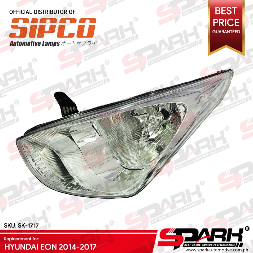 Head lamp Head light Hyundai EON 2014 - 2017 | Shopee Philippines