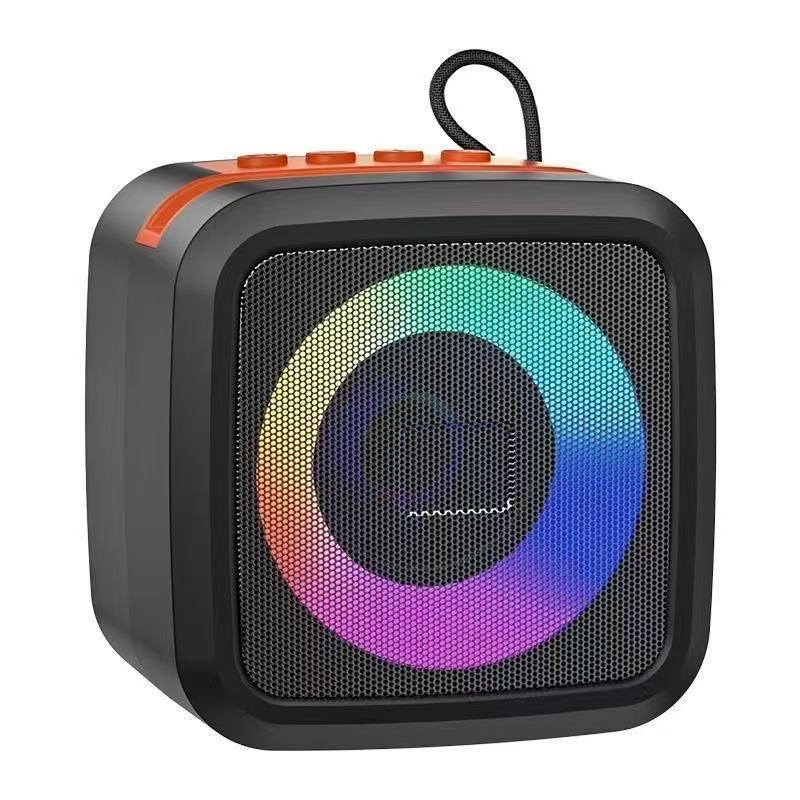 High Quality Handheld Portable Wireless Bluetooth Speaker w/ High  Volume/RGB Light/Radio/PhoneHolder
