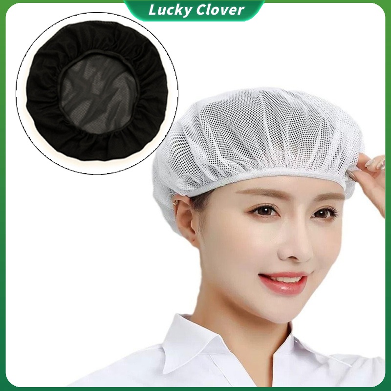 Sanitary Breathable Mesh Work Hat Chef Hair Nets for Canteen Catering ...