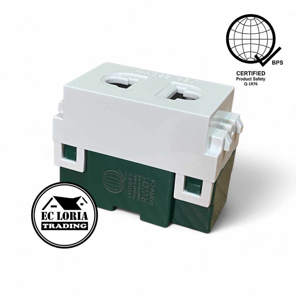 Royu Universal Outlet Component (Wide Series) (RWO1) | Shopee Philippines