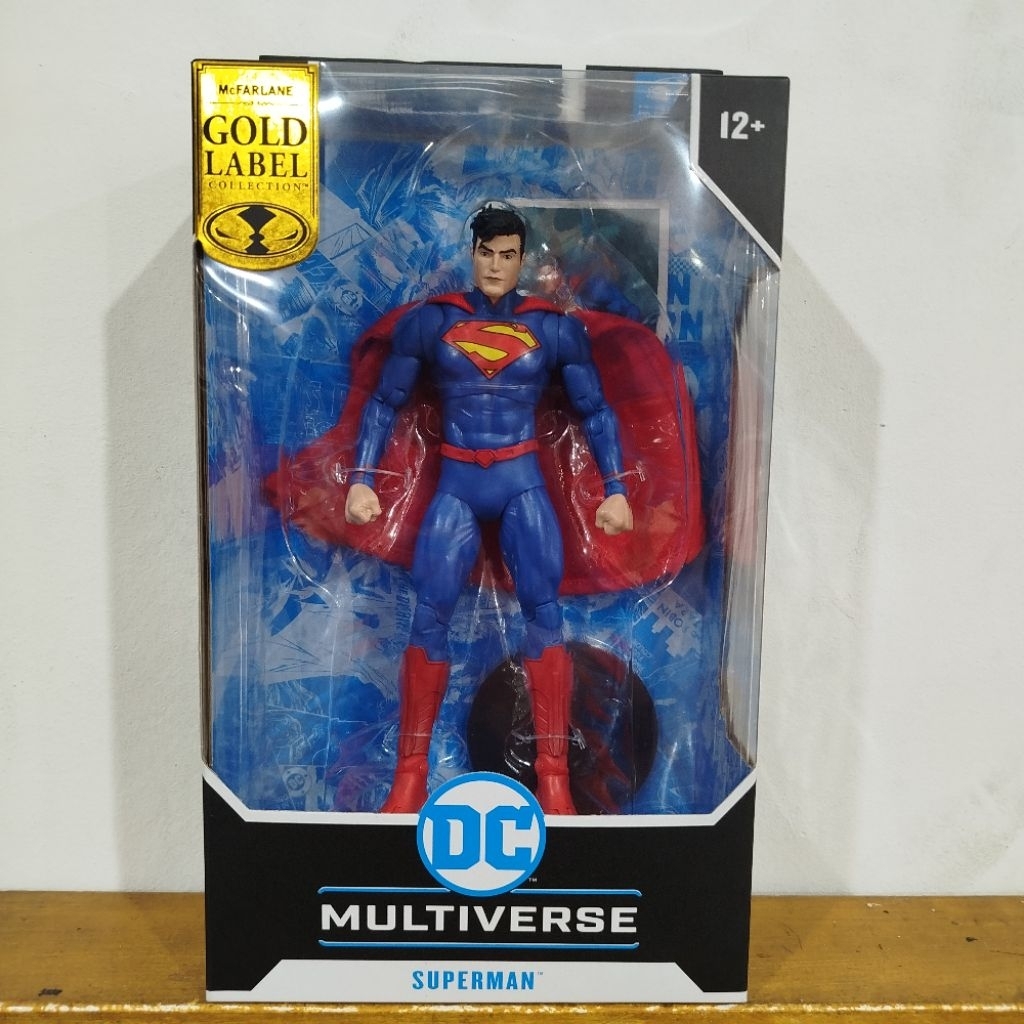 McFarlane DC Multiverse Superman New 52 Gold Label | Shopee Philippines