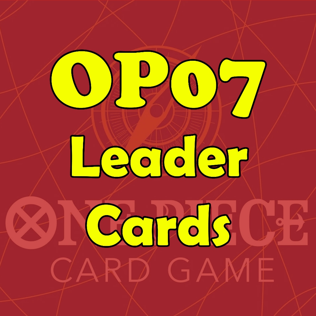 One Piece Card Game TCG OP07 LEADER Card - 500 Years in the Future ...