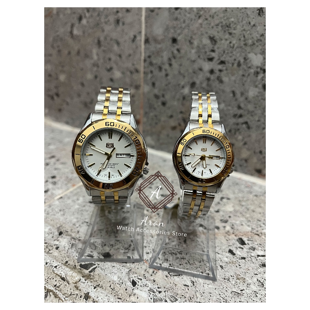 (COD) Couple Watchs for men and women Stainless steel couple watch ...