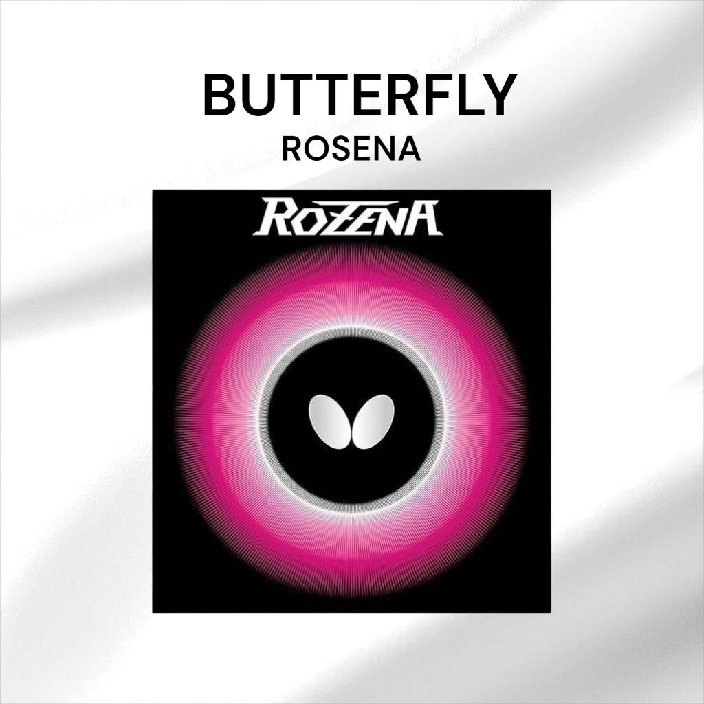 Butterfly Rozena Original Table Tennis Rubber High Speed Spin and ...