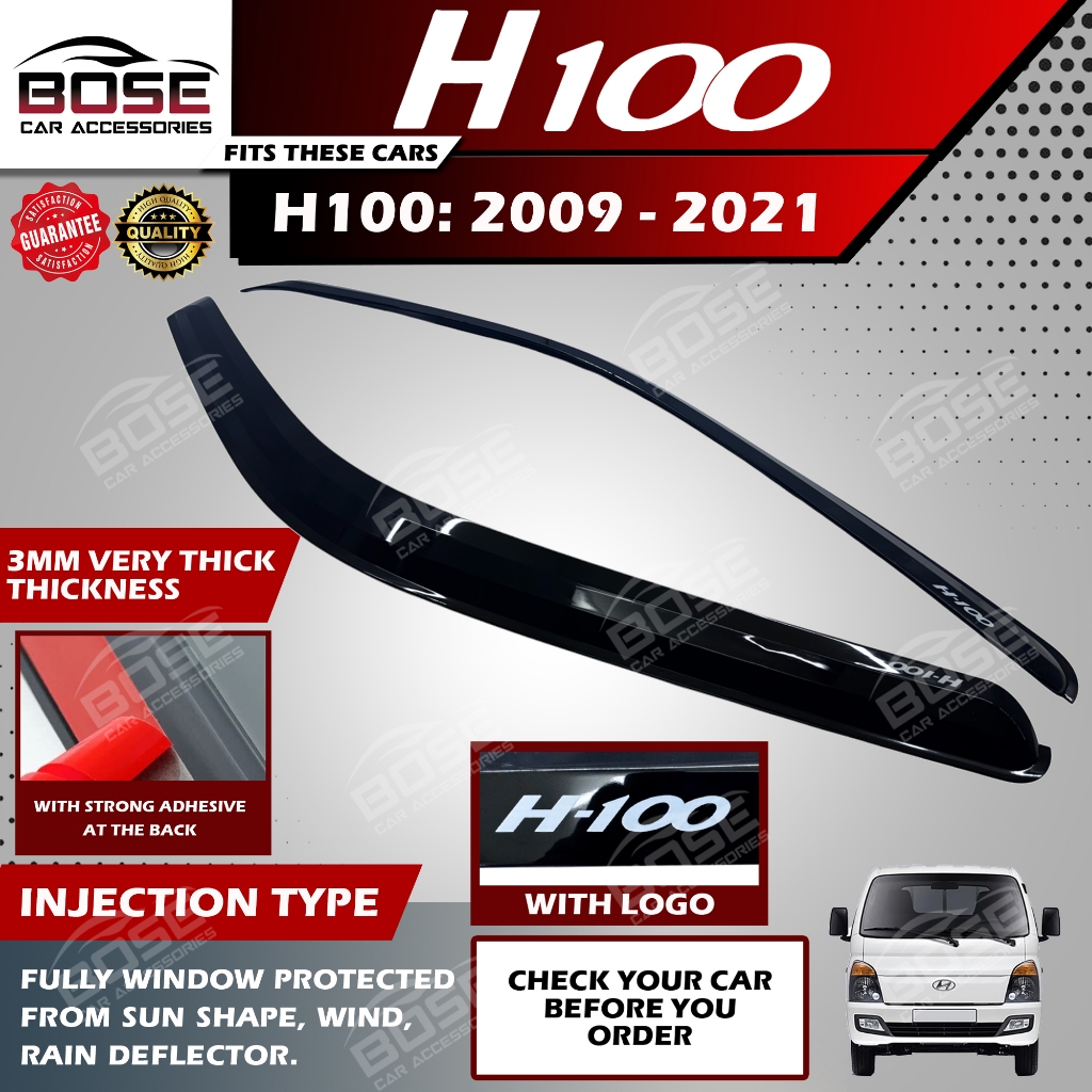 Premium Visor for Hyundai H100 2009 - 2021 Model Visor Injection Type ...