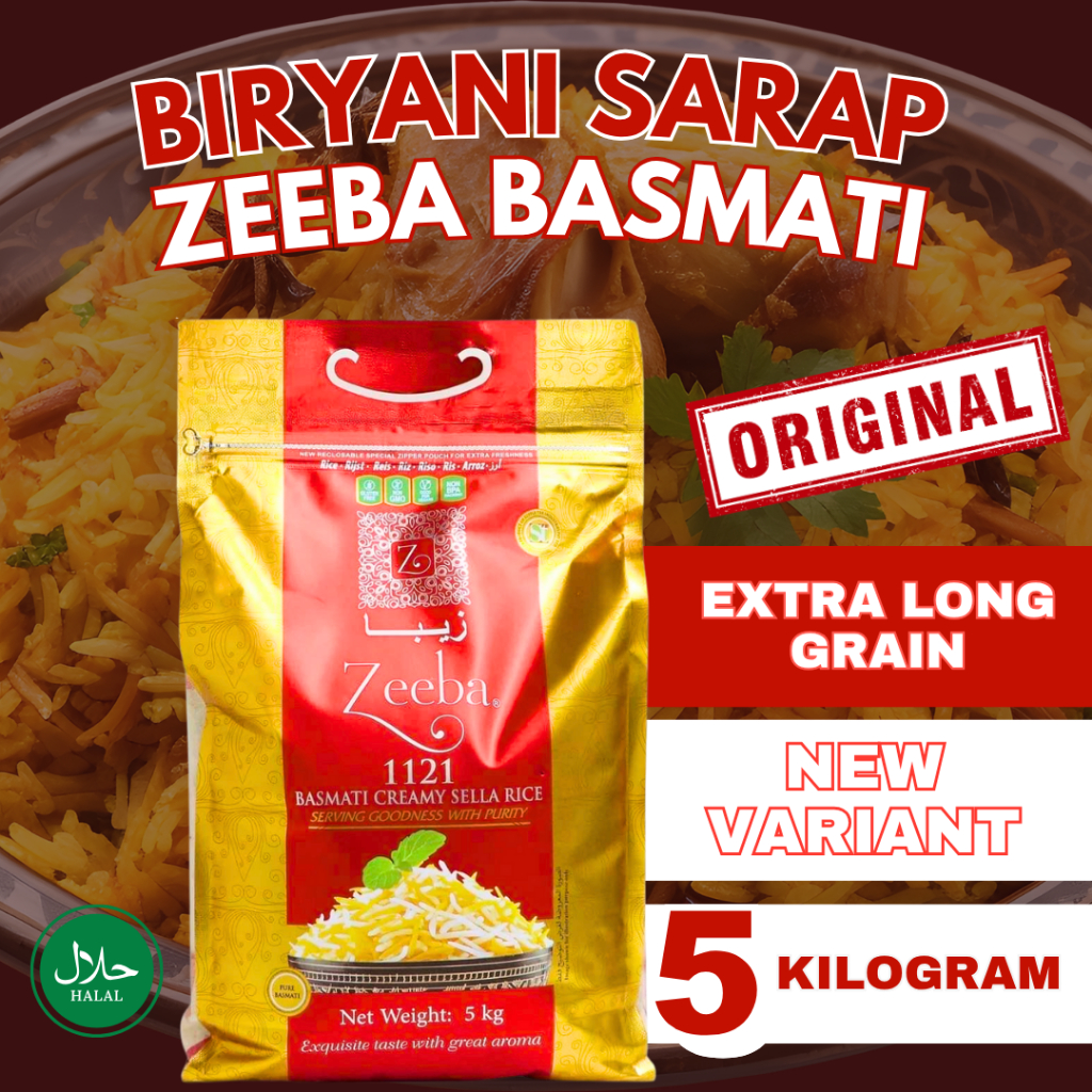 ZEEBA ORIGINAL LONG GRAIN SELLA EXTRA LONG GRAIN | Shopee Philippines