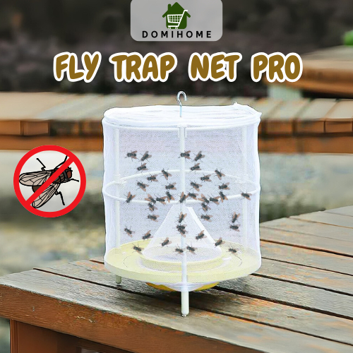 Reusable Mesh Fly Trap Net Effective for Indoor or Outdoor Pest Control ...