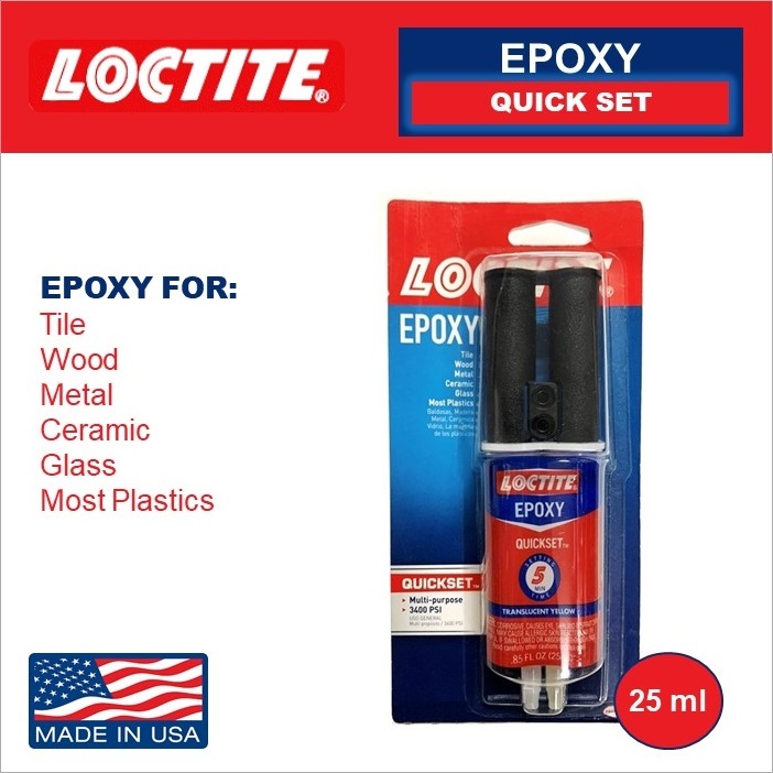 Photo inspiration: Gallery Detail: Loctite 81501 Epoxy Quick Set Syringe 25 Ml
