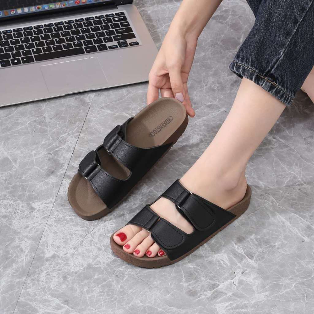 Men Slippers Best Ladies Slippers 219 Velcro Sandal Sandals Flip