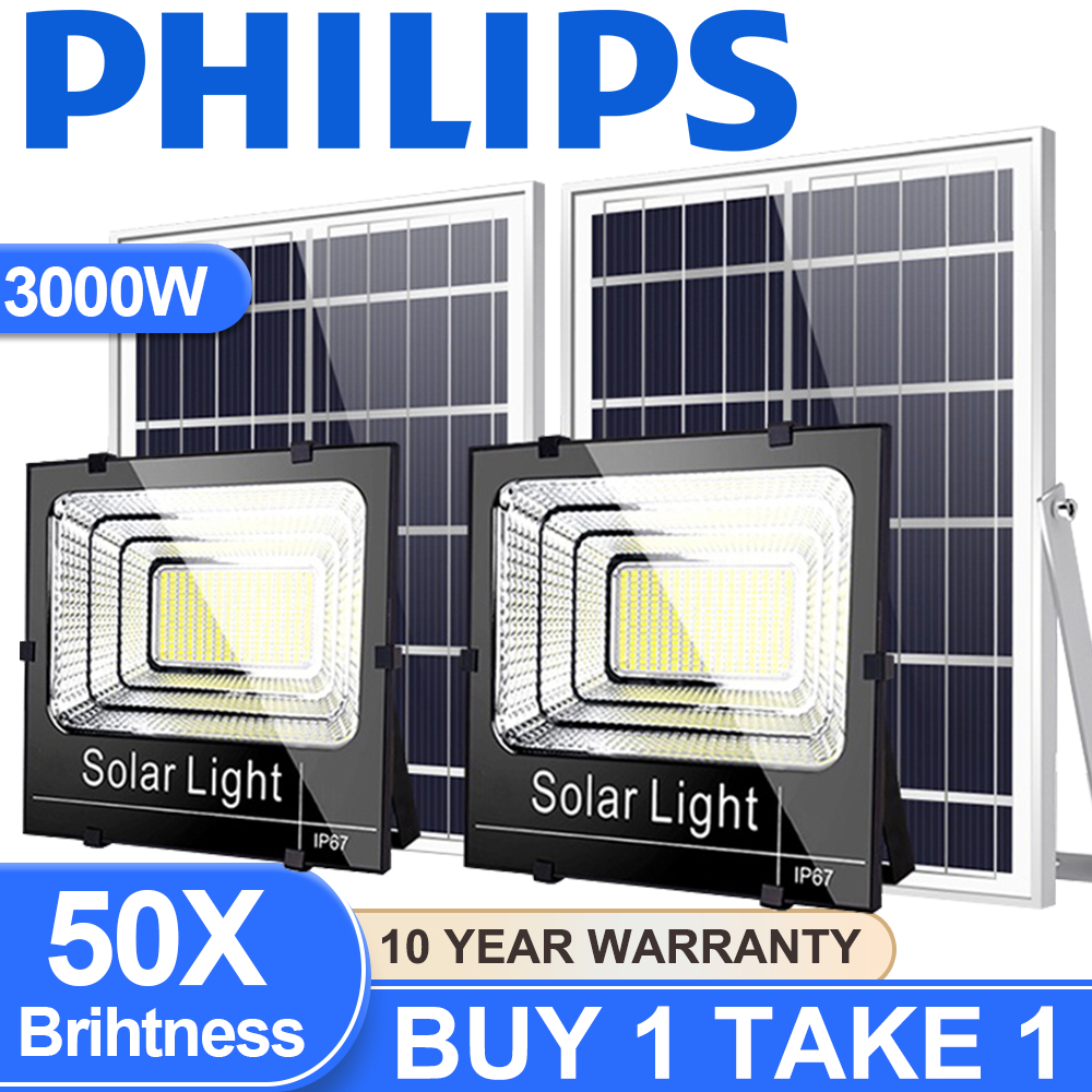 PHILIPS 3000W Solar Light Outdoor Waterproof lp67 Flood Led Street ...