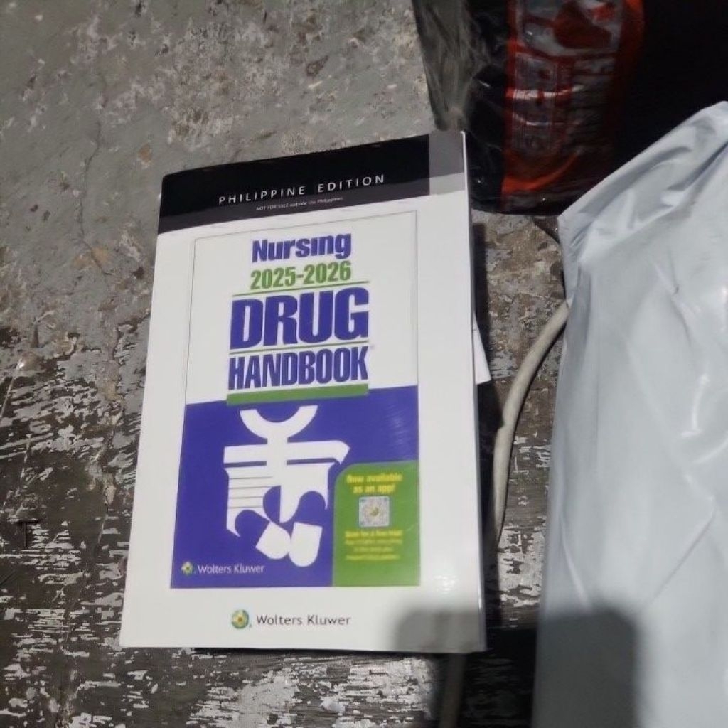 Nursing drug handbook 20252026 Shopee Philippines