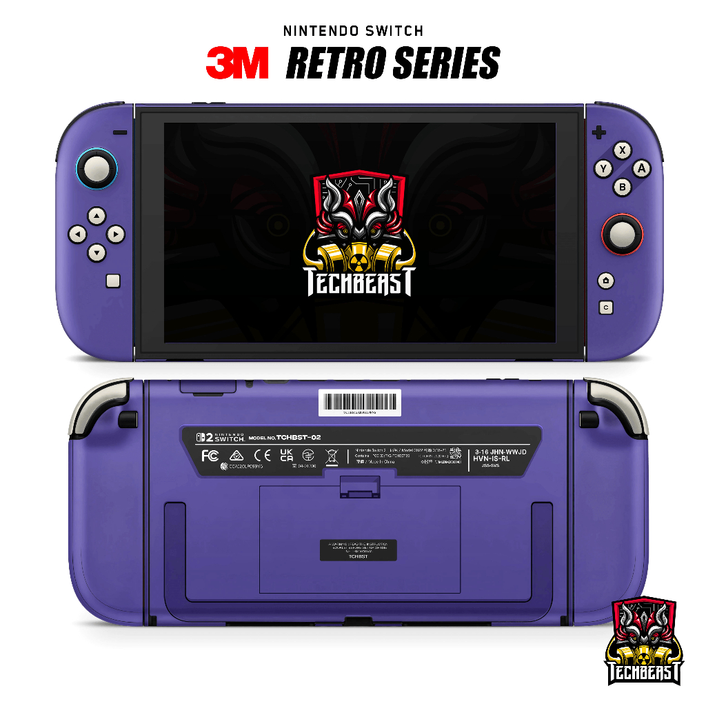 Nintendo Switch Skin Wrap - Retro Series | Techbeast | 1 2 OLED Lite ...