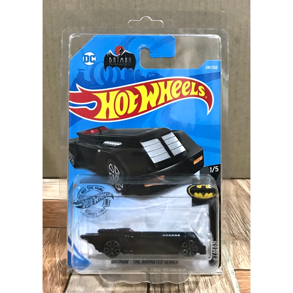 Batmobile Hot Wheels 1/18 – Batman, Sous Blister, Neuve