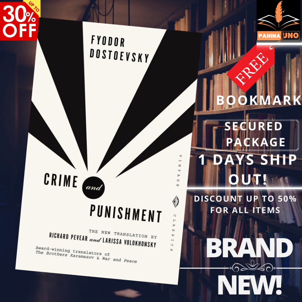 Crime and Punishment (Vintage Classics): by Fyodor Dostoevsky | Shopee ...
