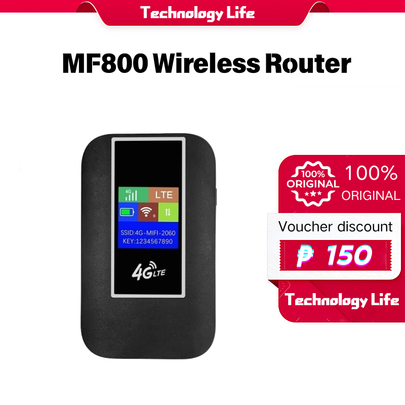 MF800 Black 4G Portable WIFI Mobile MIFI Car Portable SIM Card LTE ...