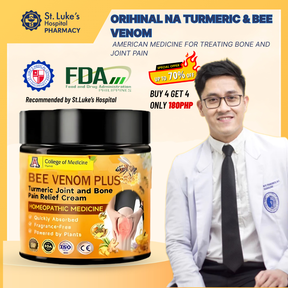 Orihinal na Turmeric & Bee Venom Plus Cream 30g . Instant Relief for ...