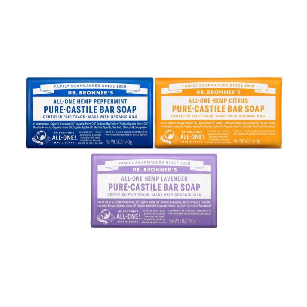 Dr. Bronner's Pure Castile Bar Soap 140g | Shopee Philippines