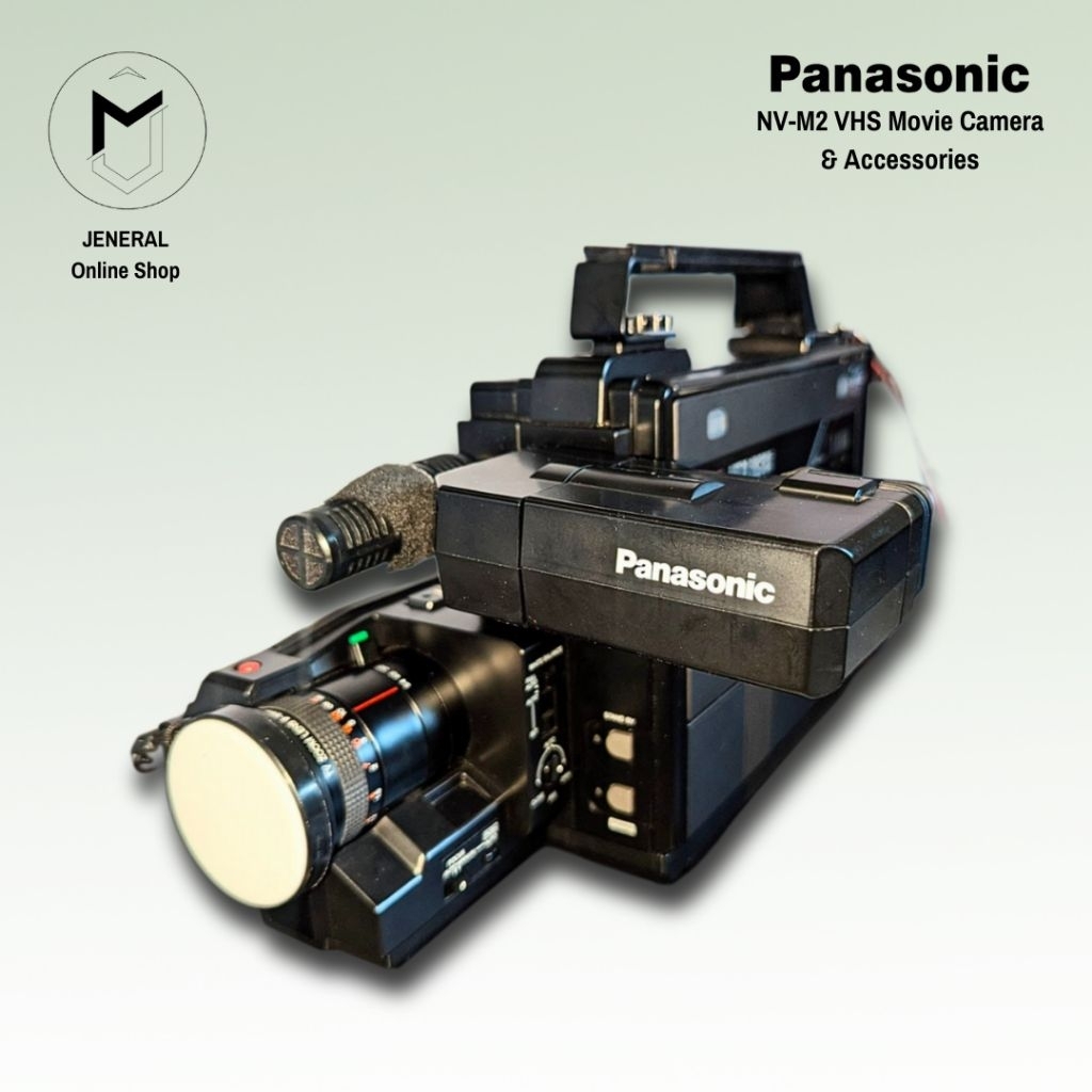 VINTAGE CAMERA Panasonic NV-M2 VHS Movie Camera JAPAN SURPLUS Rare ...