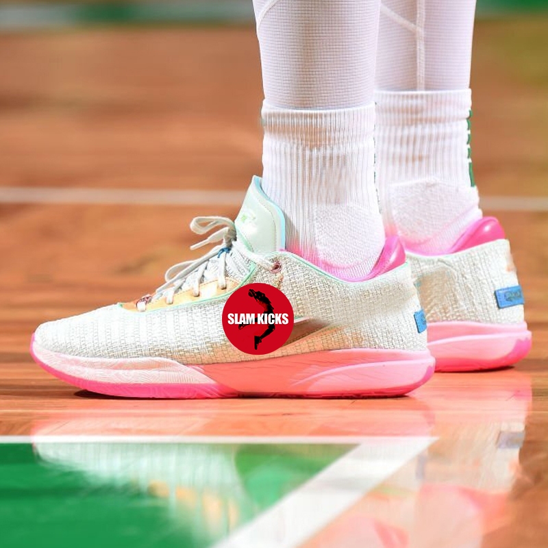 Running Shoes Sapatos Lebron LeBron 20 Time Machine White Pink