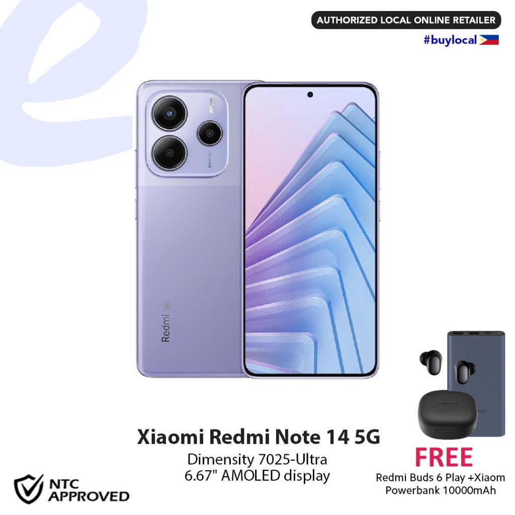 Xiaomi Redmi Note 14 5G 8+256GB|6.67
