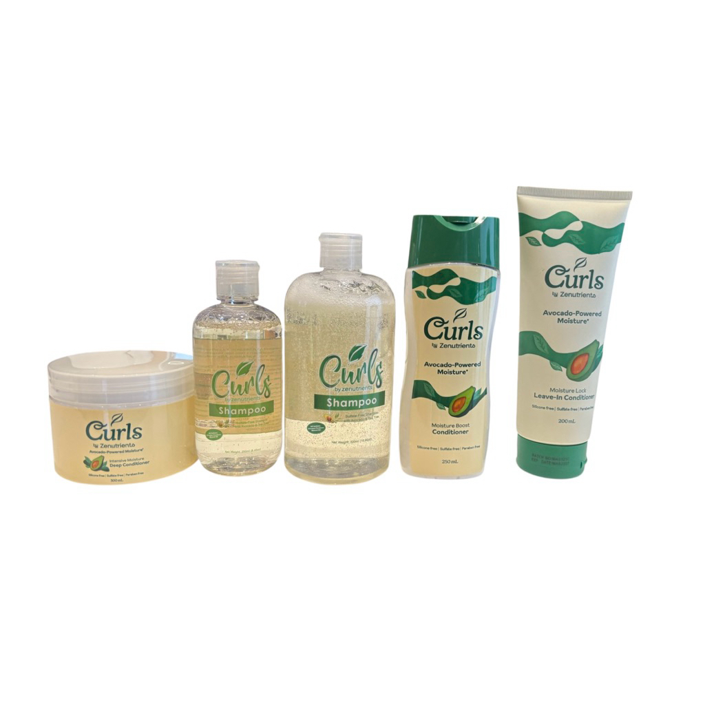 Curls by Zenutrients shampoo/Conditioner/treatment sulfate free with ...