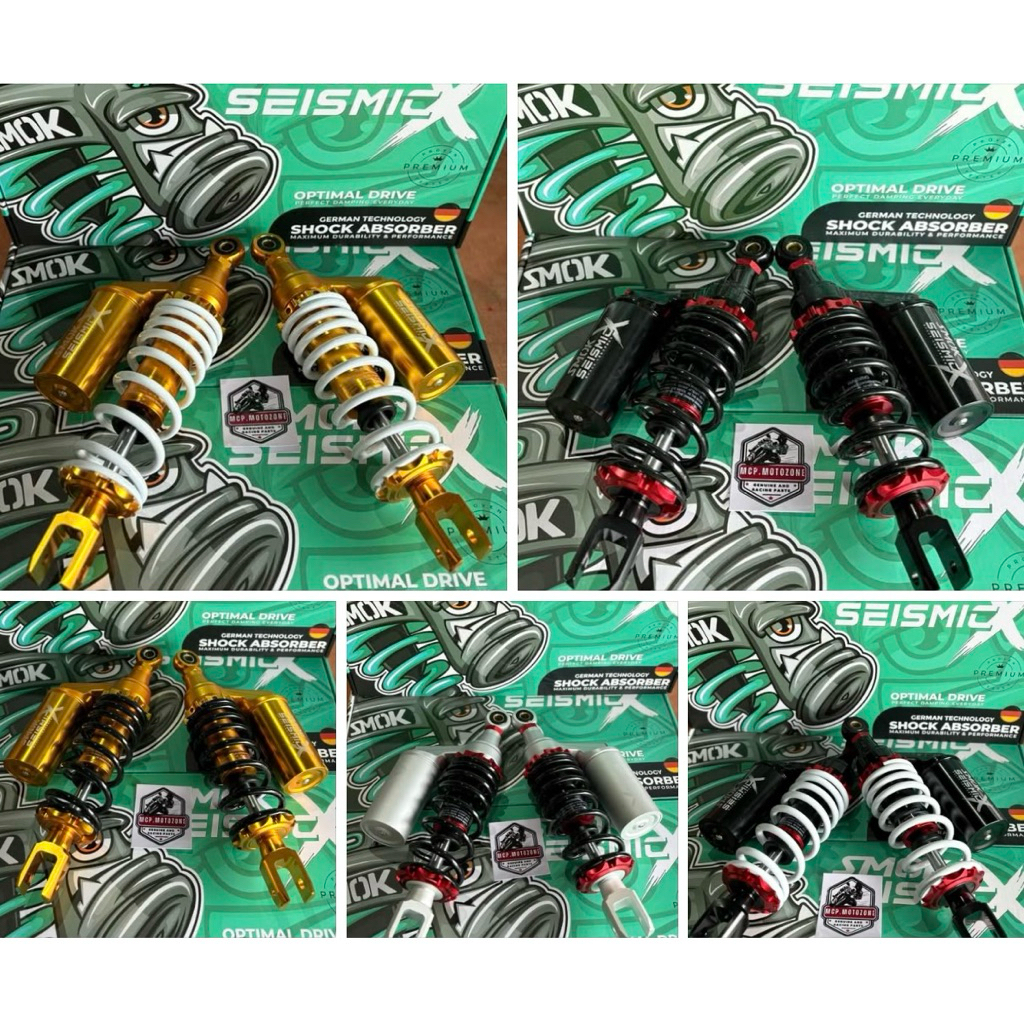 SMOK SeismicX Rear Shocks Nmax/Aerox 280mm & 305mm - Original | Shopee ...