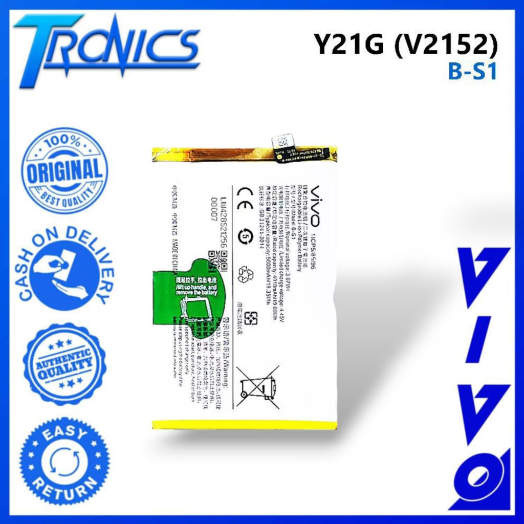 BATTERY VIVO Y21G /B-S1 | Shopee Philippines
