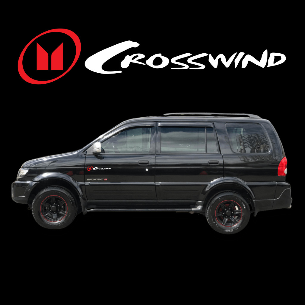 Sticker Decals for Isuzu Crosswind Sportivo | 12 inches | Weather Proof ...