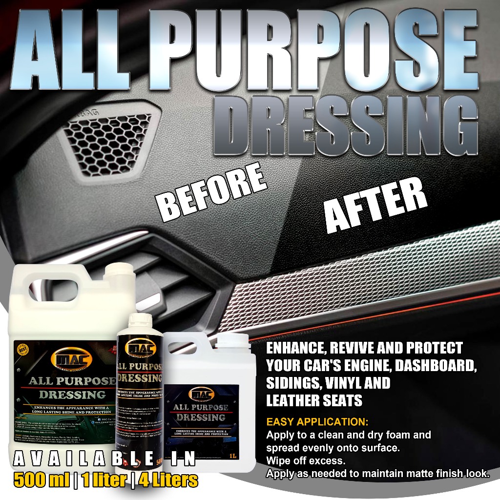 MAC ALL PURPOSE DRESSING, HIGH GLOSS SHINE, MAGIC GATAS, DRESSING ...