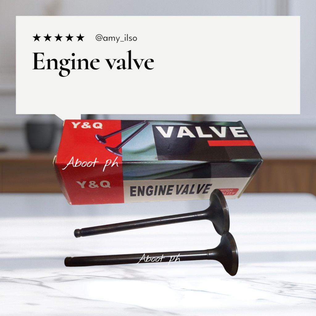 Honda TMX 155 Tiger Intake & Exhaust Engine Valve Set (2 pcs) | Shopee ...