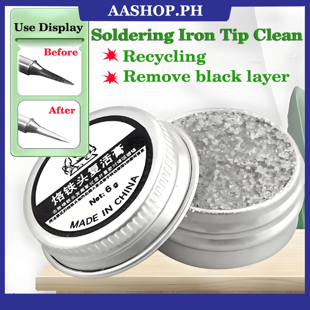 Soldering Tip Resurrection Paste Removes Oxidation Cleaning Paste