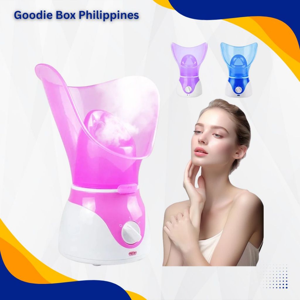 Goodie Box Facial Steamer Suob – Home Steam Inhaler for Clogged Nose ...