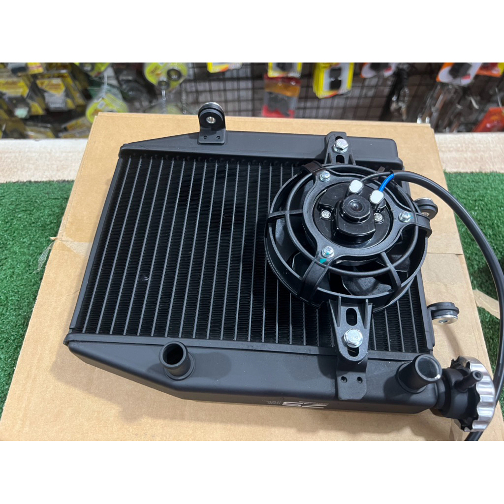 Z-5 Z5 Pitsbike Oversized Radiator with Screen cover Sniper155 (Modify ...