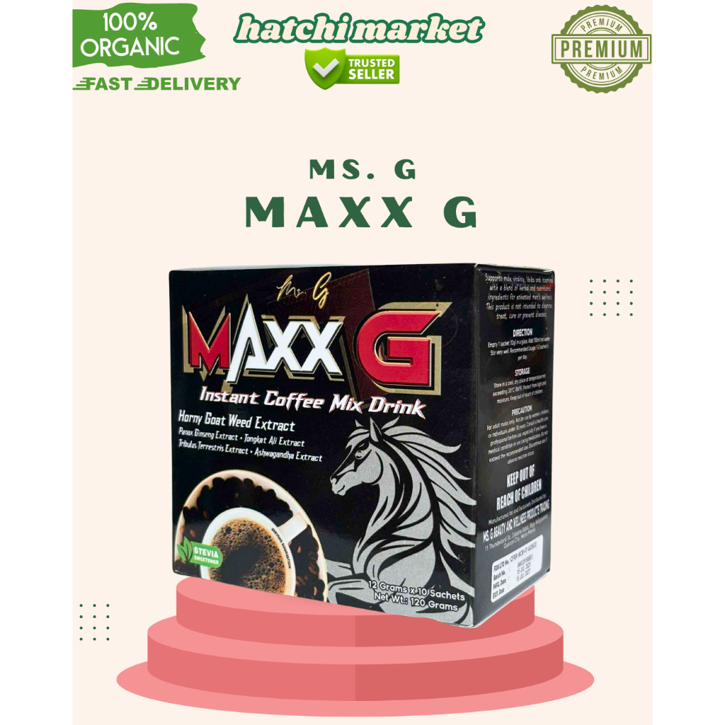 MAXX G BY MS. G INSTANT COFFEE | Shopee Philippines