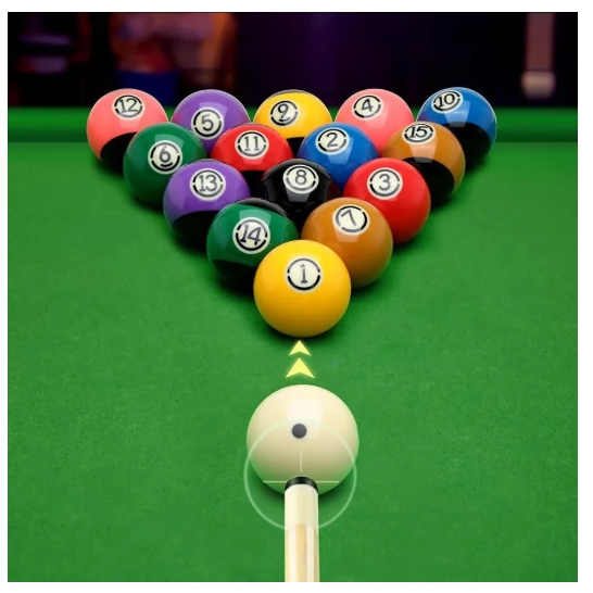 16pcs Billiards Set 57mm Standard Size Billiard Pool Balls Set 3A ...