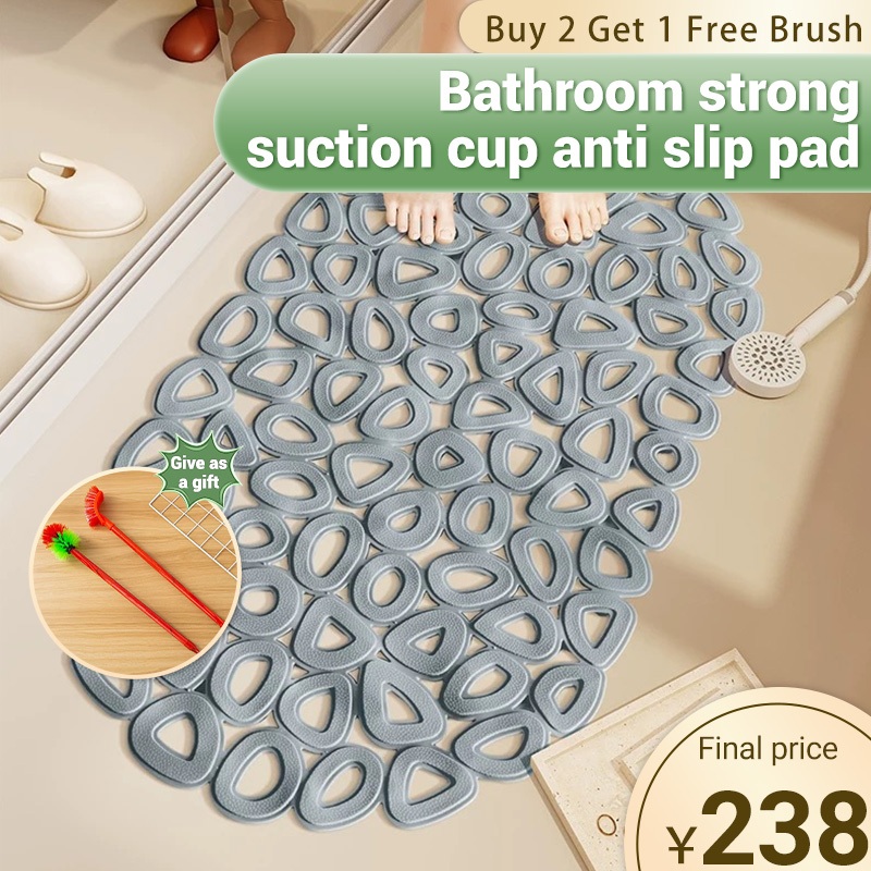 PVC Bathroom Mat Non Slip Safety Anti Skid Shower Protection Mat ...