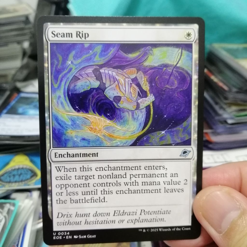 1 Seam Rip EOE MTG card magic the gathering EDH | Shopee Philippines