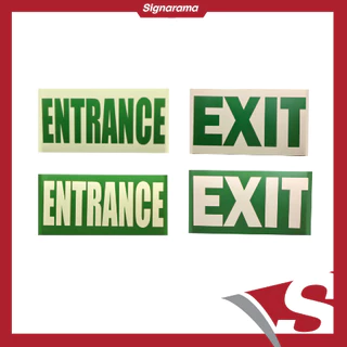 Shop entrance exit signage for Sale on Shopee Philippines