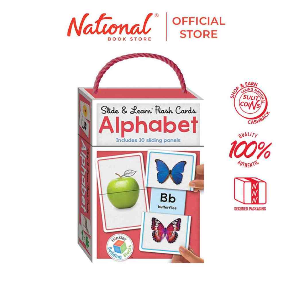 Building Blocks: Alphabet Slide & Learn Flash Cards | Shopee Philippines