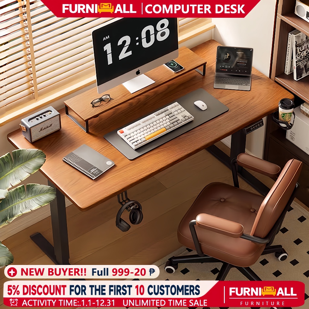 Smart Electric Lift Table Computer Table Office Desk Desk Liftable ...