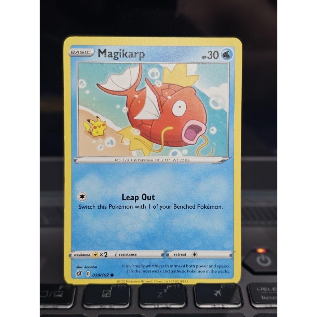 Magikarp - 039/192 - CommonSword & Shield: Rebel Clash Singles | Shopee ...