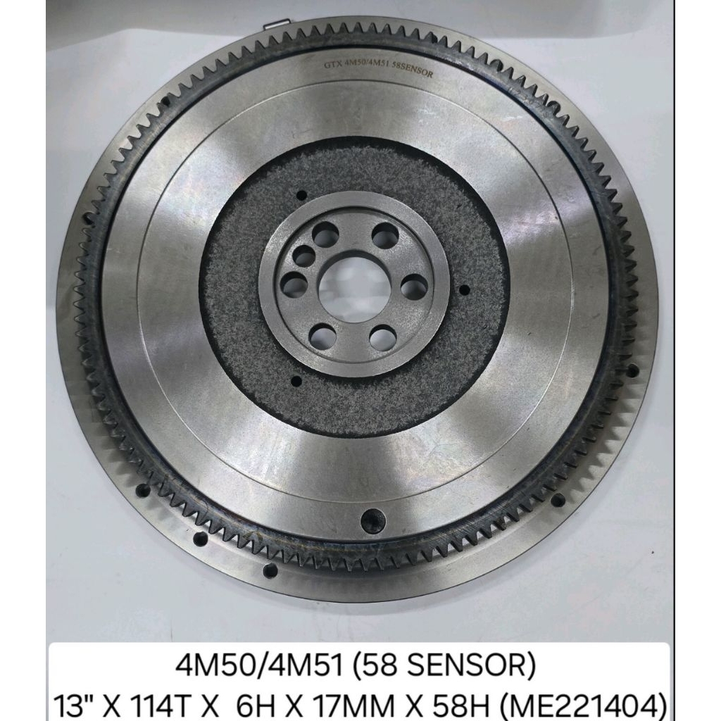 FLYWHEEL ASSEMBLY FUSO 4M50, 4M51(58 SENSORS) (13