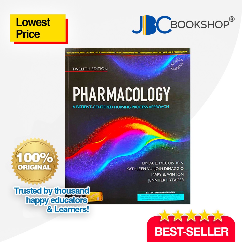 Pharmacology 12th Edition 2026 by McCuistion | Shopee Philippines