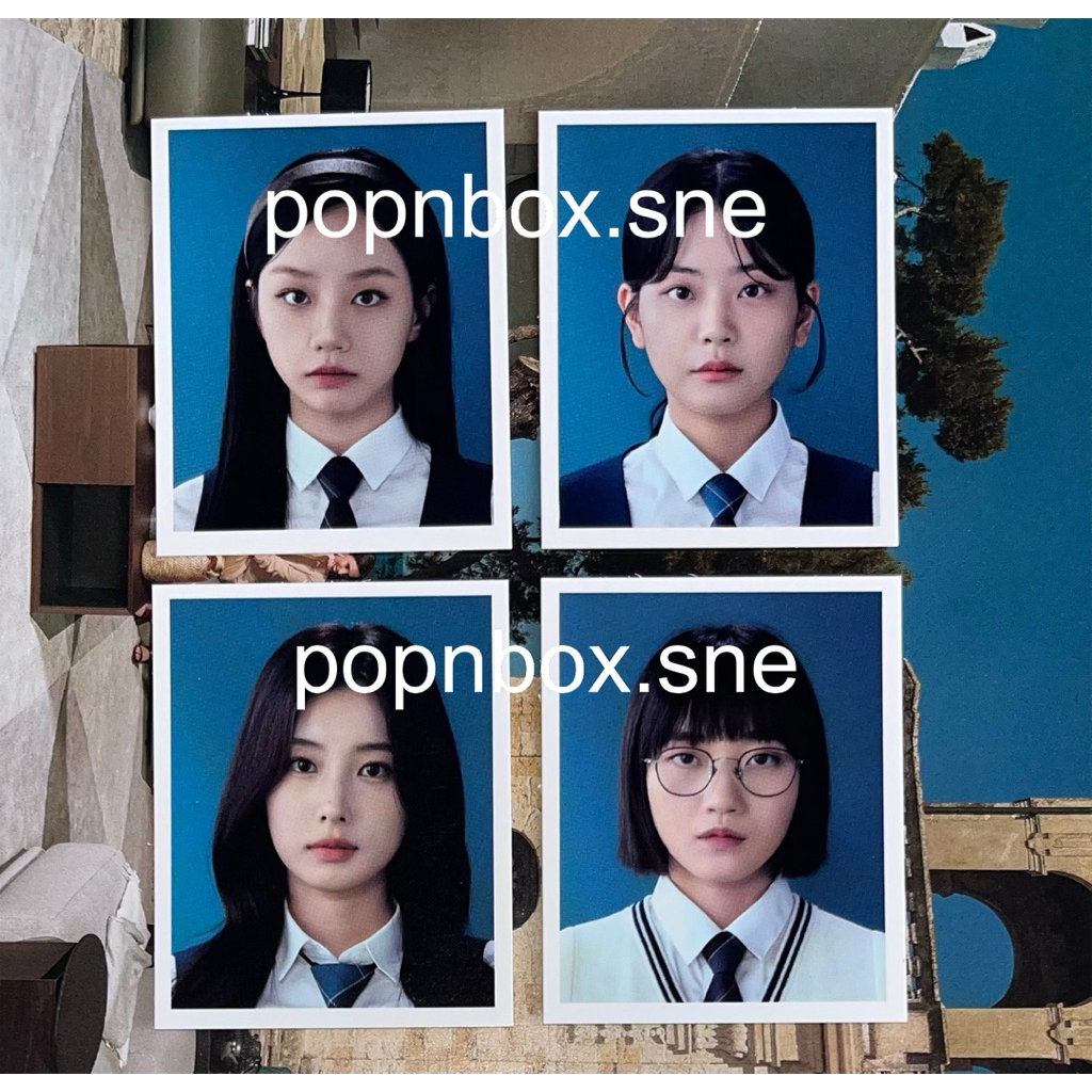 FRIENDLY RIVALRY Official MD - ID Picture SET - Yoo Jaeyi Woo Seulgi ...
