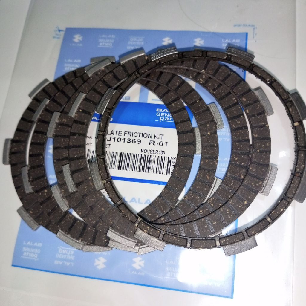 Bajaj ROUSER135 CLUTCH LINING SET (5pcs) | Shopee Philippines