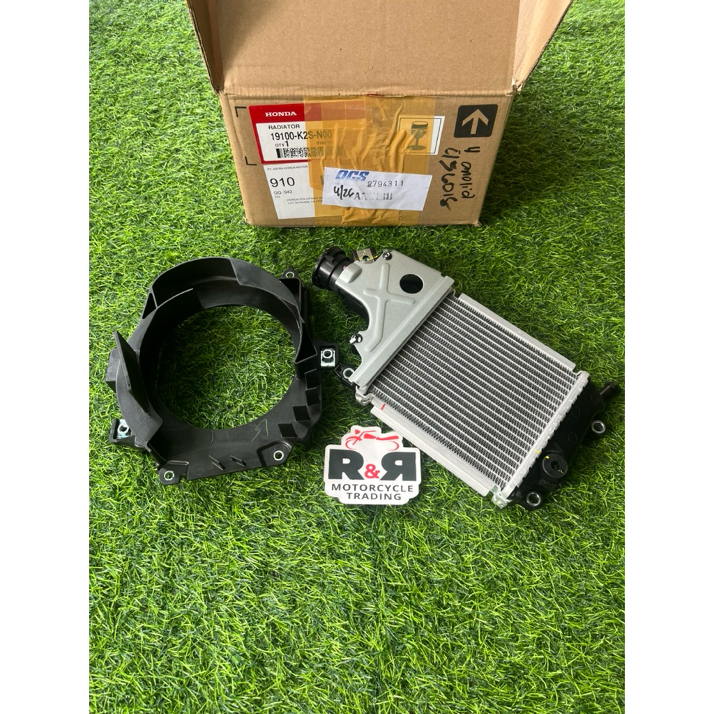 HONDA RADIATOR ASSY FOR CLICK 160 / ADV 160 / PCX 160 GENUINE MOTOR ...