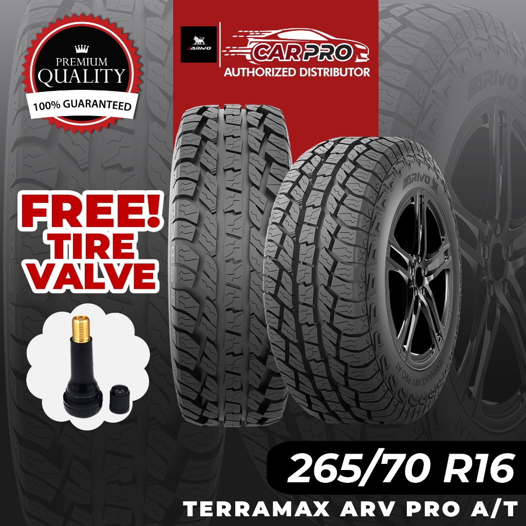 ARIVO 255/70 R16 ALL TERRAIN TERRAMAX ARV PRO A/T(TIRES ONLY) | Shopee ...