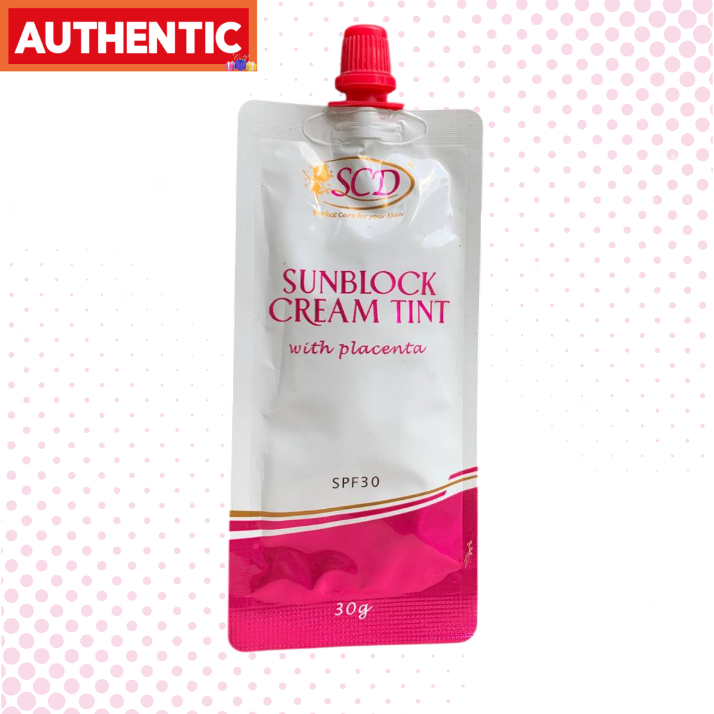 SCD TINTED SUNCREEN 30 grms | Shopee Philippines